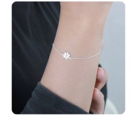 Flower Silver Bracelet BRS-1113